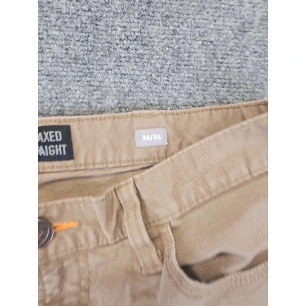 Ariat Rebar M4 Mens  (Measures 34X32) Relaxed Straight Khaki Work Pants 1710